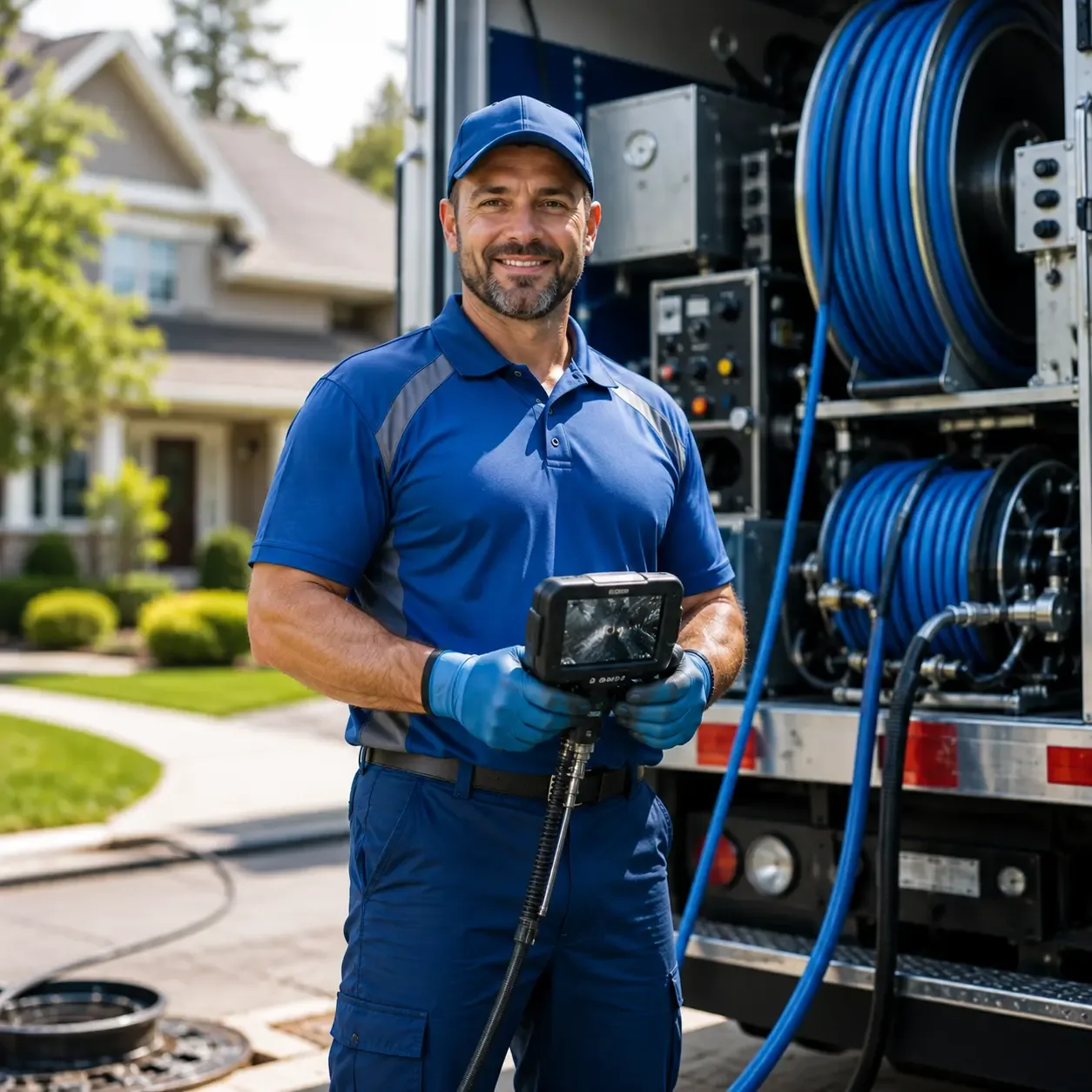 Local outdoor drain cleaning specialists in Emington, IL